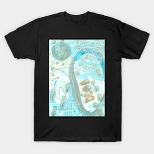 Art Acrylic artwork abstract painting T-Shirt